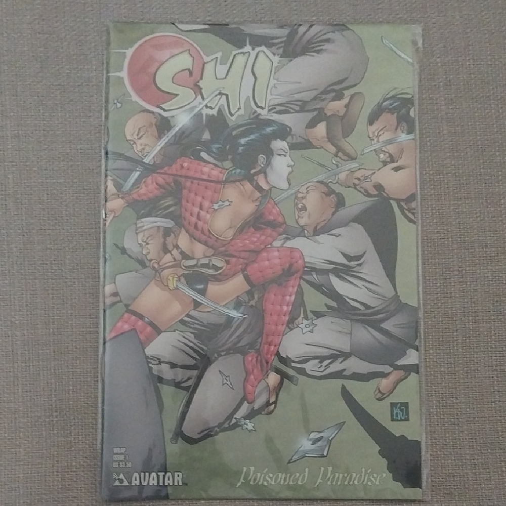 Shi Poisoned Paradise Comic Book